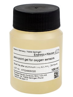 凝胶型零点标定液 COY8 凝胶瓶，用于直径为 40 mm 的溶解氧传感器。