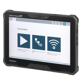 Device configuration tablet Field Xpert SMT50B