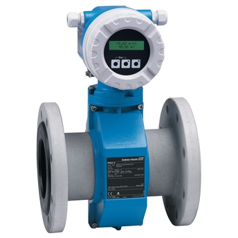 Picture of electromagnetic flowmeter Proline Promag 10W for the water & wastewater industry