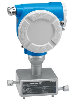 Picture of Coriolis flowmeter Cubemass / 8CM for measuring smallest quantities of liquids and gases Picture of Coriolis flowmeter Cubemass / 8CM for measuring smallest quantities of liquids and gases