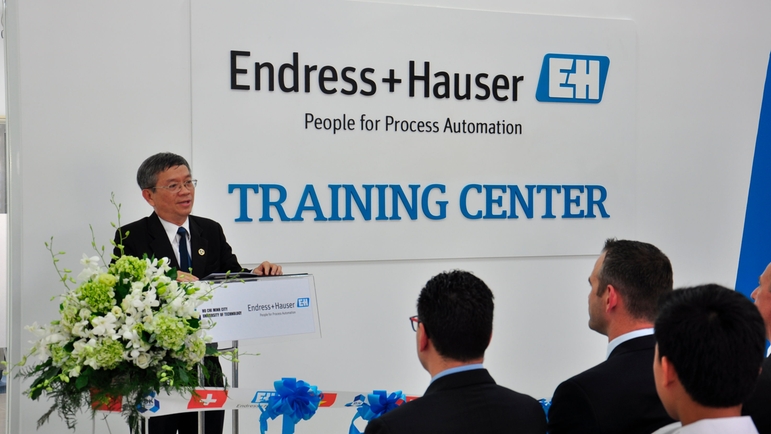 Endress+Hauser Training Center - – HCMUT - Prof. Dr. Vu Dinh Thanh – Rector, HCMUT