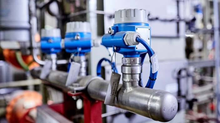 Liquiphant được sử dụng để phát hiện rò rỉ và bảo vệ máy phát điện được làm mát bằng hydro.