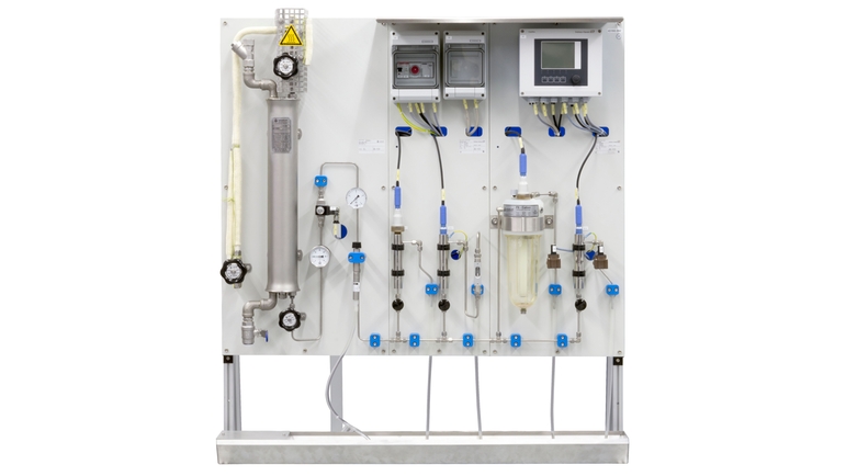 Steam and water analysis systems from Endress+Hauser for reliable process water monitoring