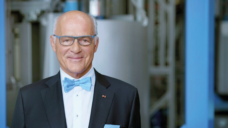 Klaus Endress, President of the Supervisory Board of the Endress+Hauser Group.