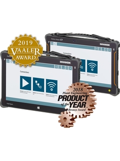 Field Xpert SMT70平板电脑，荣获2018年度产品铜奖和2019年度Vaaler瓦勒奖