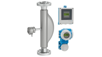 Picture of Coriolis flowmeter Proline Promass O 500 / 8O5B with different remote transmitters