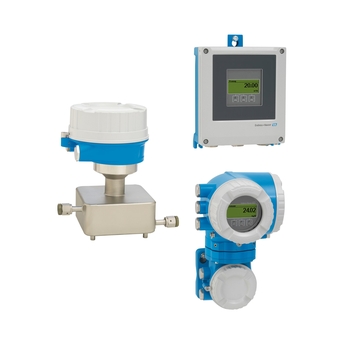 Picture of Coriolis flowmeter Proline Cubemass C 500 / 8C5B with different remote transmitters Picture of Coriolis flowmeter Proline Cubemass C 500 / 8C5B with different remote transmitters