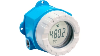 iTEMP TMT142B现场型温度变送器的产品图片，支持HART®和Bluetooth®蓝牙通信