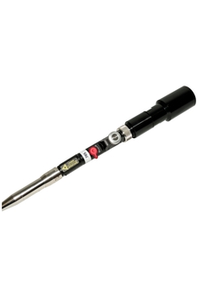 Product picture Raman Rxn10 probe w/Non-contact optic attached front view aiming toward right corner
