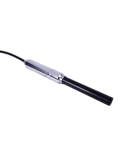 Product photo Rxn-20 non-contact optic attached to Rxn-20 probe, aiming right and down