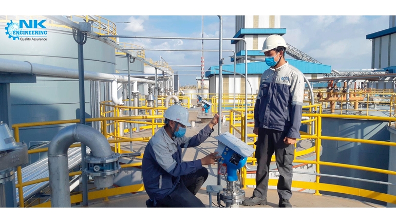 NK Engineering - service engineers providing the commissioning - NMR81