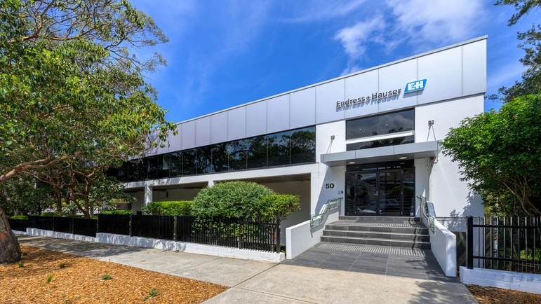 Endress+Hauser在澳大利亚新建销售和服务办公大楼，助力本地区业务持续增长。