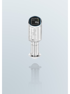 Micropilot FMR43, 316L外壳，带显示单元，卡箍连接，80 GHz工作频率，PTFE